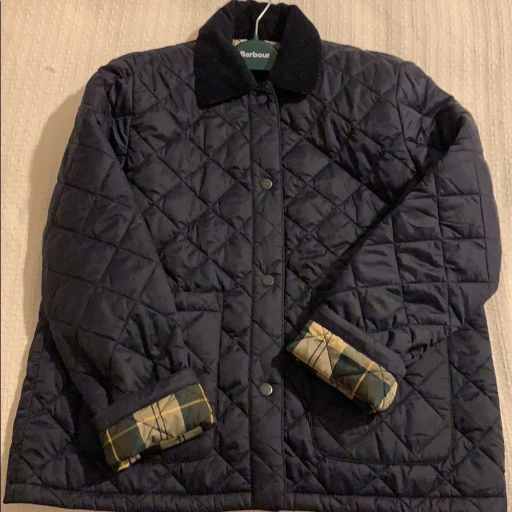 Barbour Summer Cropped Border Quilted Jacket